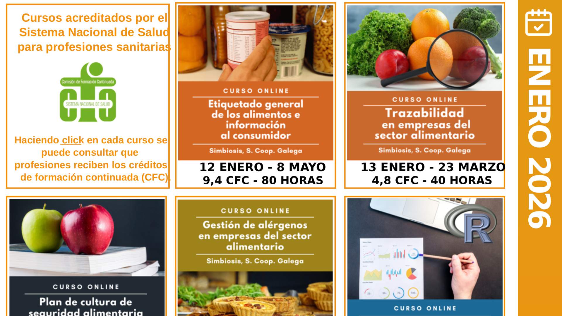 Cursos simbiosis Enero 2026